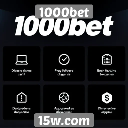 Análise das funcionalidades do site de jogos 1000bet